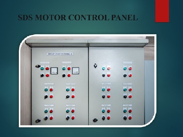 SDS MOTOR CONTROL PANEL